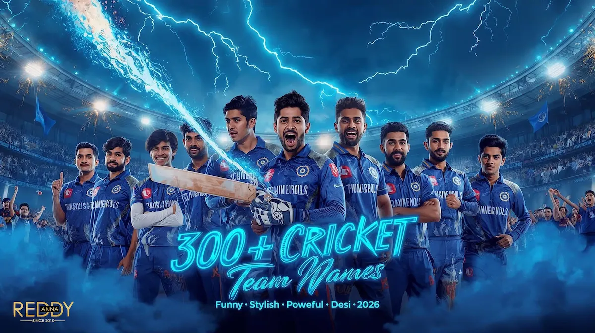 Cricket Team Names Ideas