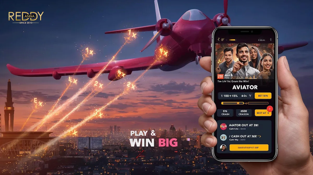 Play Aviator at Reddy Anna Book