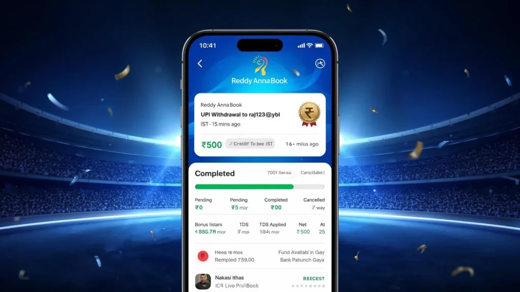 Step six Link Your UPI Correctly for Reddy Anna Book Withdrawals