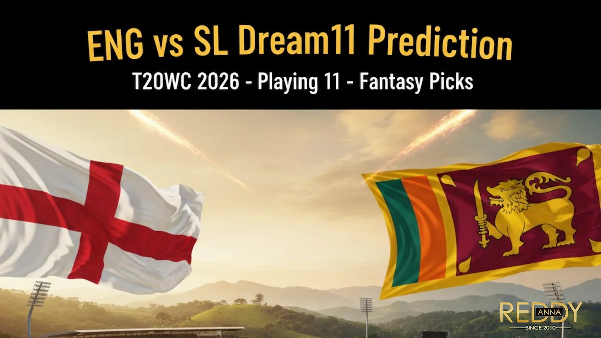 ENG vs SL Dream11 Prediction 2026