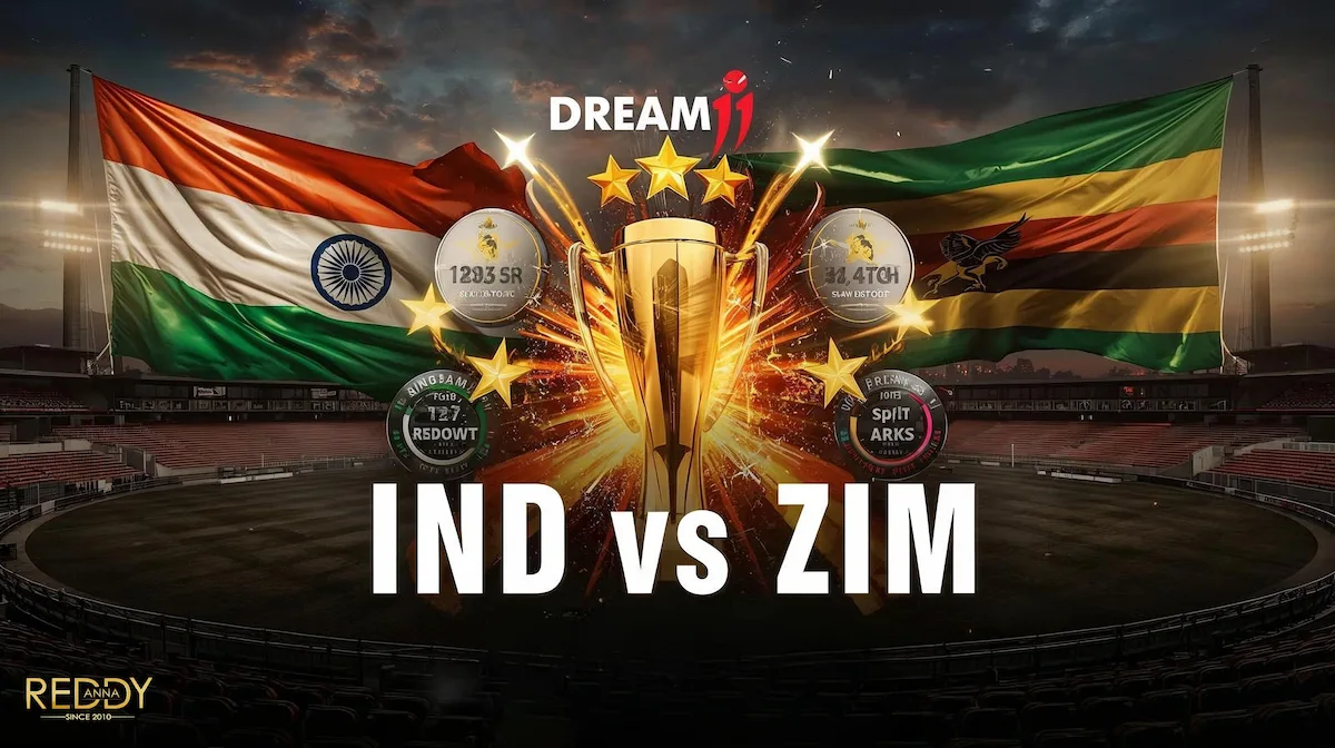 IND vs ZIM Dream11 Prediction
