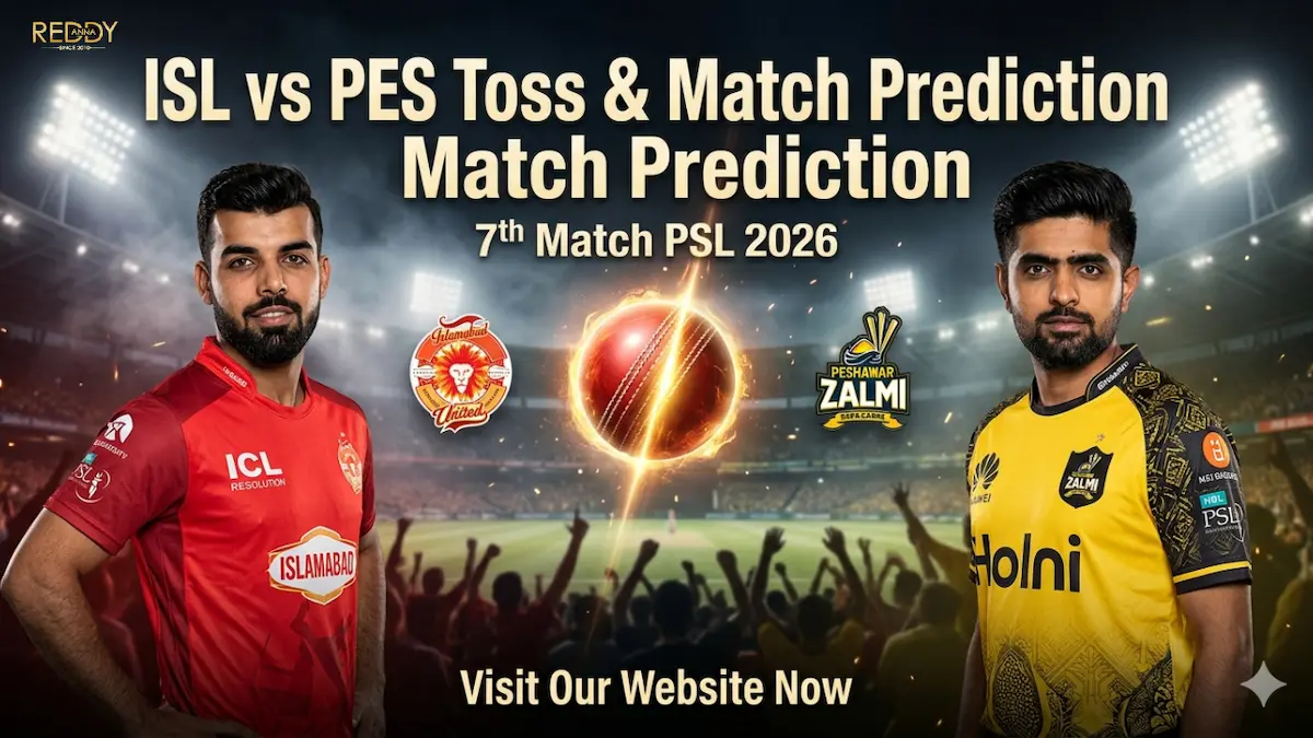 ISL vs PES Toss & Match Prediction 7th Match PSL 2026