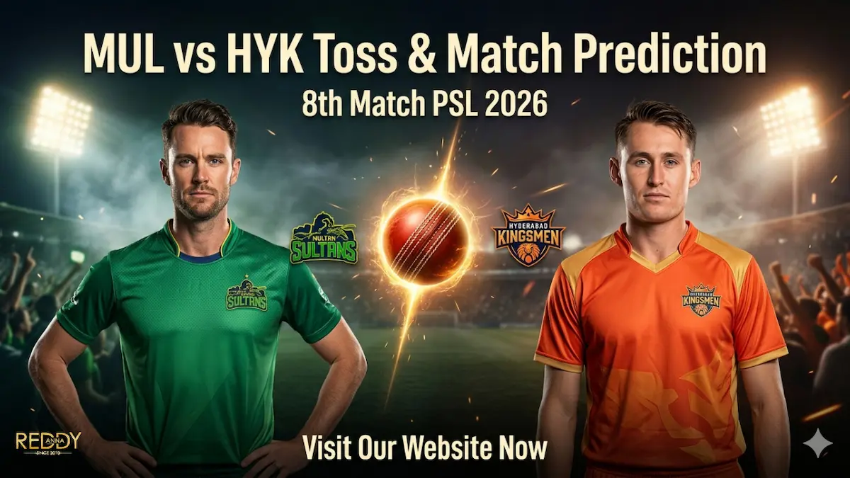 MUL vs HYK Toss & Match Prediction 8th Match PSL 2026