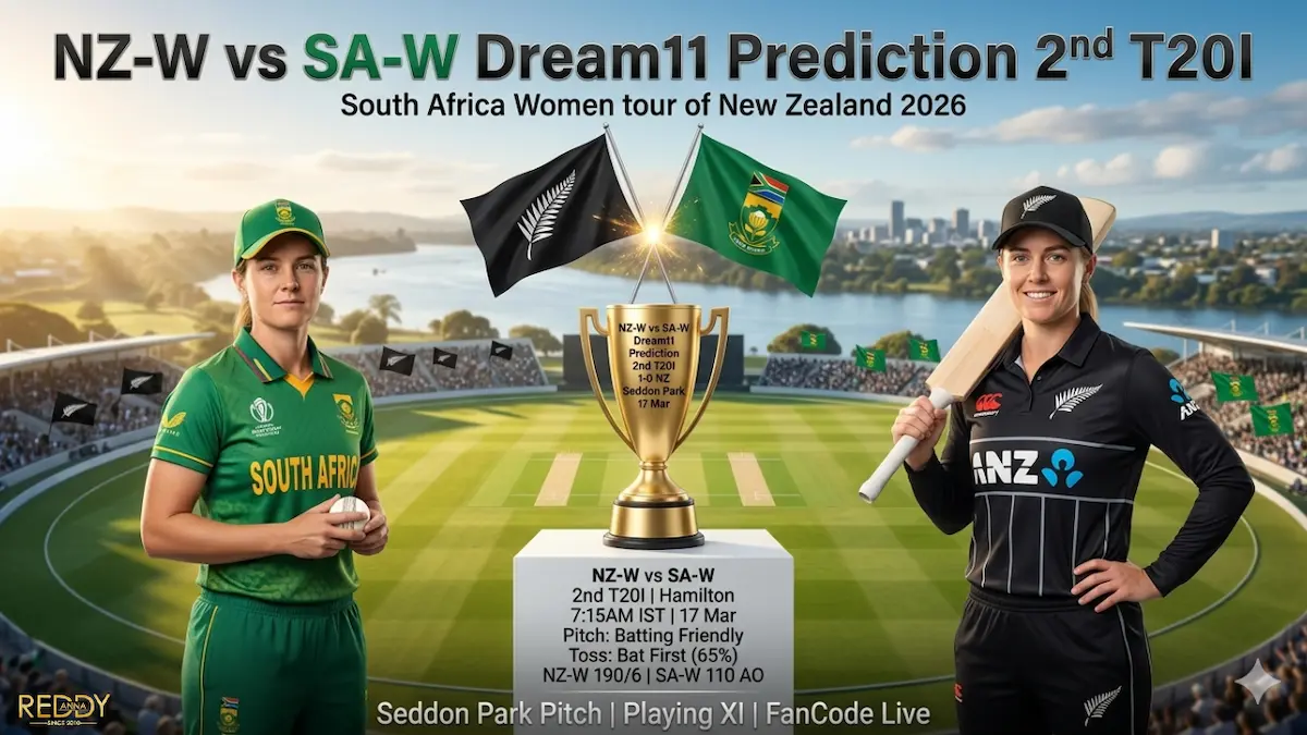 NZ W vs SA W Dream11 Prediction 2nd T20I