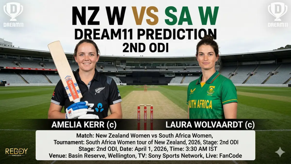 NZ W vs SA W Dream11 Prediction Today Match 2nd ODI