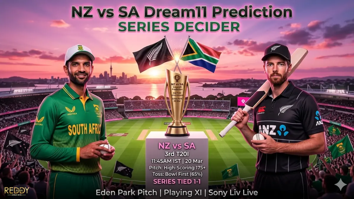NZ vs SA Dream11 Prediction Today Match 3rd T20I