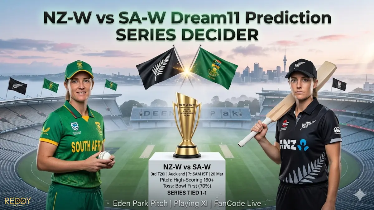 NZ W vs SA W Dream11 Prediction Today Match 3rd T20I