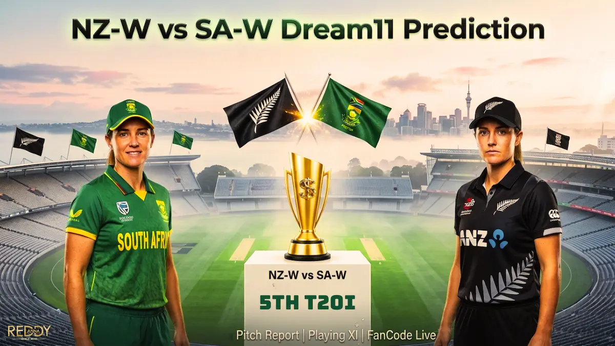 NZ W vs SA W Dream11 Prediction Today Match 5th T20I 2026