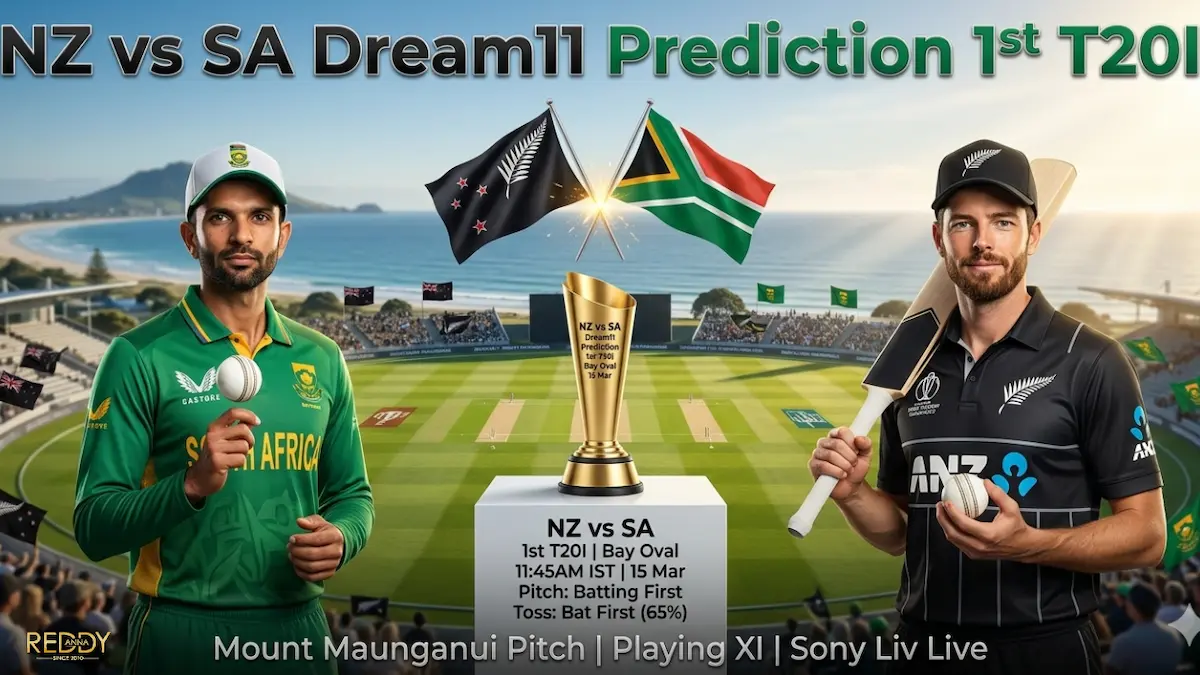 NZ vs SA Dream11 Prediction 1st T20I 2026