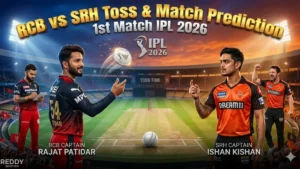 RCB vs SRH Toss & Match Prediction 1st Match IPL 2026