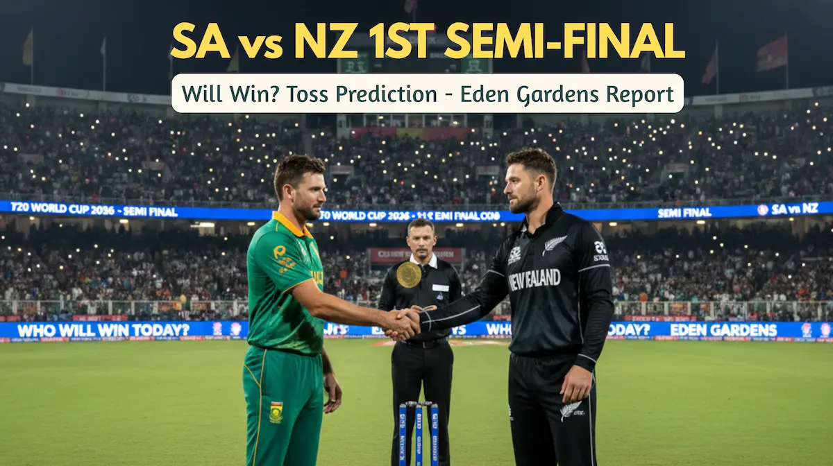 SA vs NZ Match Prediction 1st Semi Final