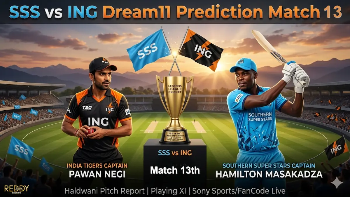 SSS vs ING Dream11 Prediction Today Match 13th