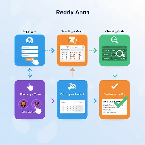 Step by Step Check Reddy Anna live match offs