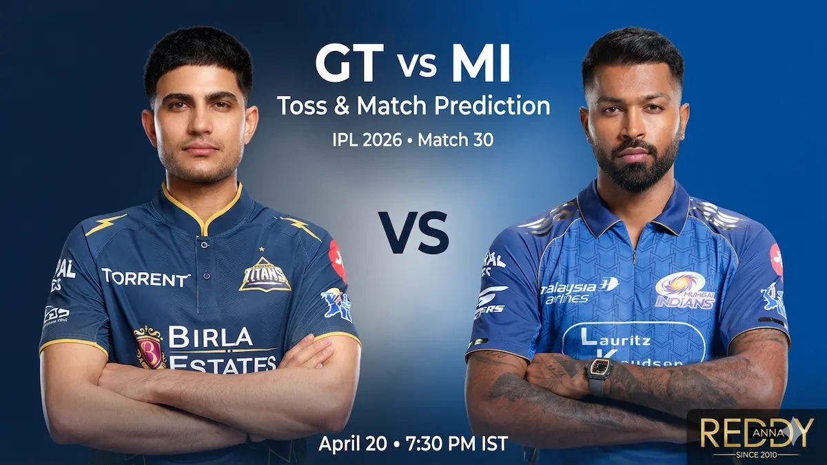 GT vs MI Toss & Match Prediction 30th Match IPL 2026