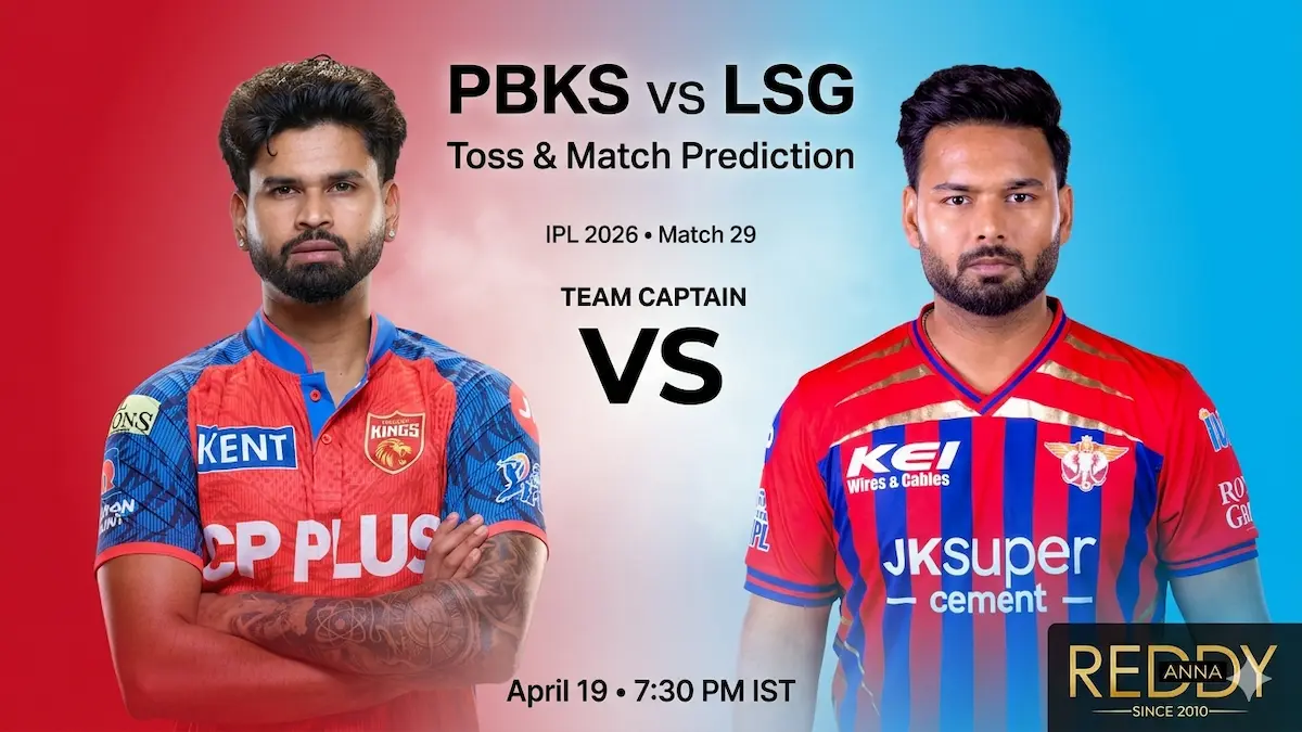 PBKS vs LSG Toss & Match Prediction 29th Match IPL 2026