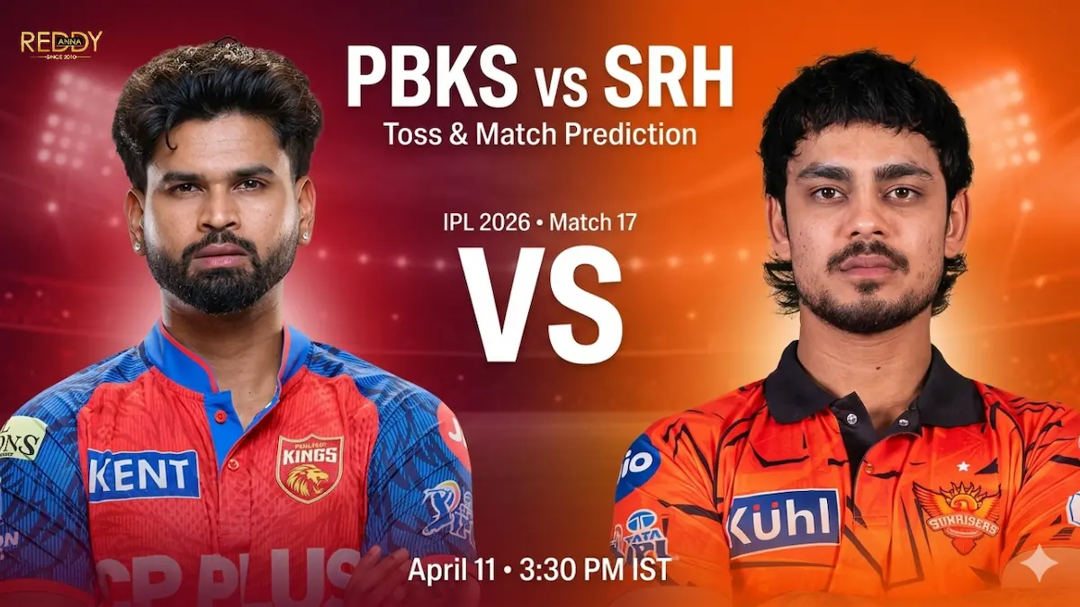 PBKS vs SRH Toss & Match Prediction 17th March IPL 2026